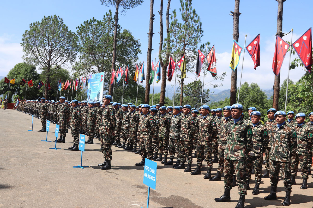 सेनाले मनायो अन्तर्राष्ट्रिय शान्ति सेना दिवस
